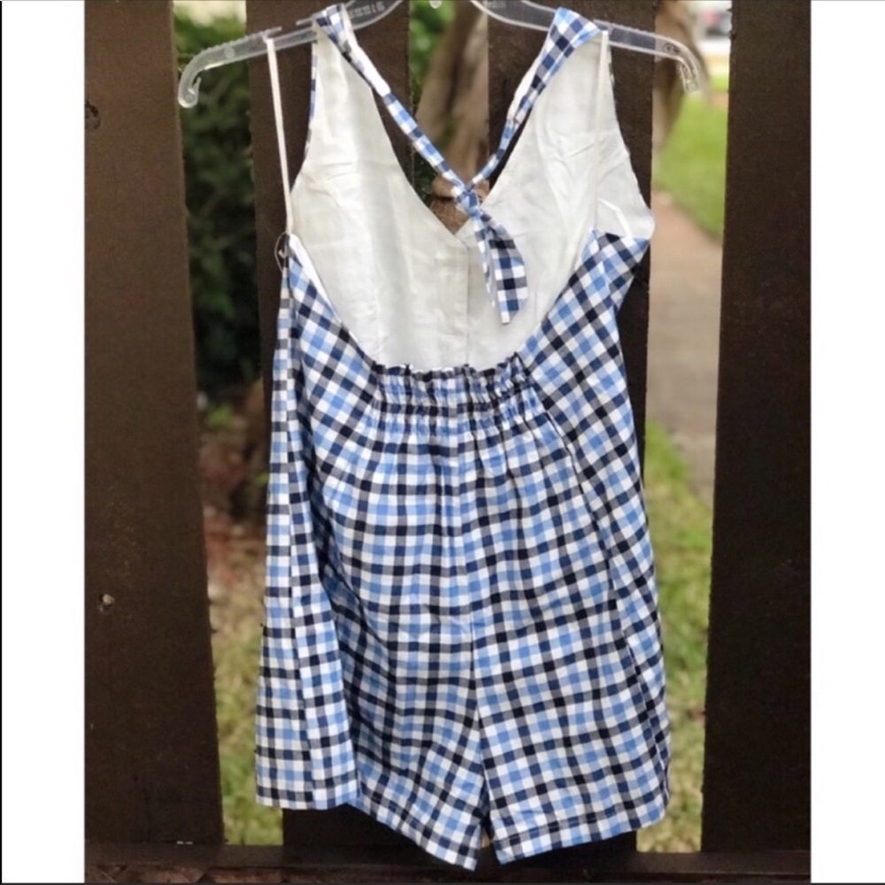 Urban Outfitters Button Down Halter Romper - Picture 3 of 8
